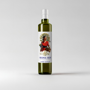 La Reina Del Sur <b>500mL</b> Pure Olive Oil for Cooking and Frying <b>Glass</b> <b>Bottle</b> Plant-Based Product - Product Image 1