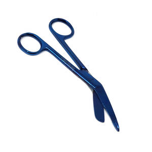 Tijeras de enfermería Lister de 5.5 pulgadas, de acero inoxidable, manuales, de alta calidad, con certificación CE, para vendajes, para enfermeras, múltiples usos - Product Image 6