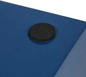 Plateau en bois MDF nouveau Design de couleur bleue et 4 sous-verres avec poignées en métal Offre Spéciale Table basse élégante plateau en bois meilleur choix - Product Image 6