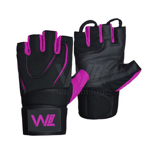 Gants de gymnastique haltérophilie demi-doigt personnalisés légers avec support de poignet Durable unisexe Sports Fitness - Product Image 1