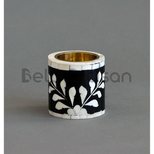 Brûleur d'encens indien écologique en os incrusté de nacre orange pour le festival du Ramadan, cadeau d'été |   Contactez Bela Artisan pour - Product Image 6