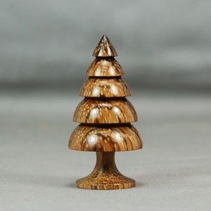 Nouveaux ornements de Noël en bois, arbres de Noël en bois pour la décoration et l'artisanat, en provenance d'Inde - Product Image 1