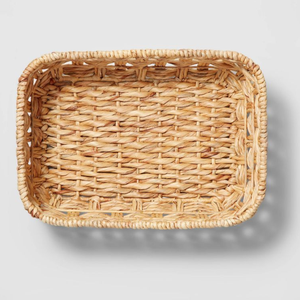 2024 paniers de rangement rectangulaires pliants en jacinthe durable ensemble 3 chaussures de blanchisserie pliables Inspiration jacinthe vietnamienne - Product Image 6