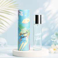 Parfum haut de gamme pour femme en coffret cylindrique, fragrance légère longue durée, agrumes, fleur d'oranger, freesia