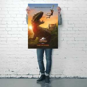 Póster de estilo moderno de Jurassic World, arte de pared en lienzo de New Adventures - Product Image 3