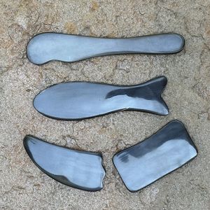 Hot Selling Buffalo Horn Gua Sha Facial Tool Stick Thin Body and <strong>Face</strong> <strong>Massager</strong> for Whitening Top Seller