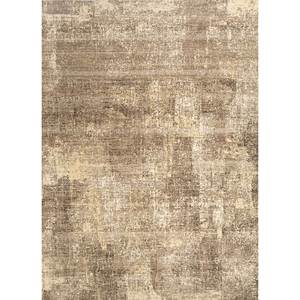 Alfombra de Lana Anudada a Mano Uvenuti Beige Marrón AKWL-13025, Alfombra Rectangular Abstracta Nueva para el Hogar, Sala de Estar, Pasillo, Entrada - Product Image 1