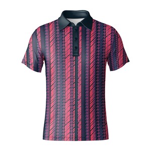 Camiseta Deportiva para Hombre, de Poliéster y Elastano, Antiarrugas, de Secado Rápido y Transpirable, para Golf, OEM ODM Vietnam - Product Image 2