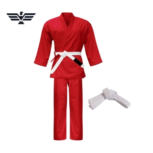 Personalizado OEM de alta calidad 100% algodón ligero transpirable artes marciales Karate conjunto uniforme Pakistán - Product Image 4