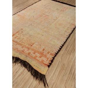 Tapis en laine géométrique 3D Nuray Classic rouge et orange noué à la main pour la maison - Grand tapis rectangulaire pour salon et couloir - Modèle - Product Image 2