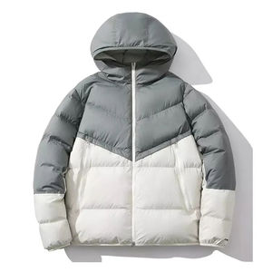 Meilleure vente Slim Fit Hommes Puffer Veste Custom Made Design Matelassé vêtements d'hiver Veste fermeture à glissière High Street Style - Product Image 1