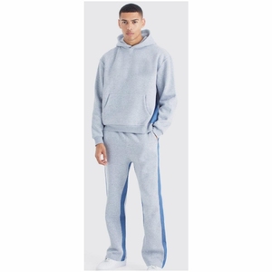 Chándal deportivo unisex de alta calidad, conjunto de chándal de 2 piezas para correr, chándal de entrenamiento con logotipo personalizado impreso para hombre - Product Image 1