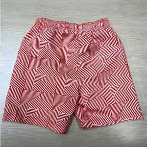 Wholesale High quality 100% Cotton mens clothing Custom brand men <b>White</b> Printed <b>Shorts</b> - Product Image 5