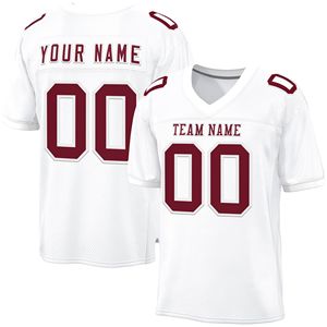 Uniformes d'équipe de football américain personnalisés OEM |   Maillots respirants à manches courtes 100% polyester Production en gros - Product Image 4