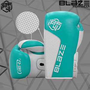 MMA Muay Thai Kickboxing Punching & Fighting Practice Training Tool-Guantes de boxeo con cordones de cuero al aire libre de secado rápido - Product Image 2