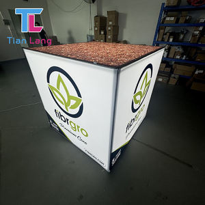 Vlastní Tisknutá Přenosná Podsvícená Výstavní Stánková Zobrazení Panneau d'affichage LED Svítidlo Podsvícený Plakát Výstavní - Product Image 4