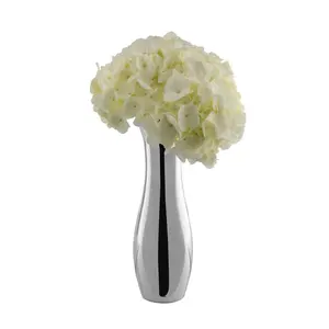 Vase à fleurs en fer noir mat, design côtier écologique, style d'intérieur luxueux, tendance mondiale, décoration de salon - Product Image 3