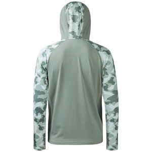 Sudadera de Pesca Unisex de Última Tendencia con Protección Solar UPF 50, Estampado por Sublimación, Transpirable, de Secado Rápido, Manga Larga, Spandex/Poliéster, Personalizable - Product Image 3