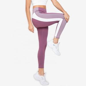 Venta al por mayor de leggings de Yoga de entrenamiento a prueba de sentadillas de alta calidad suaves de compresión en blanco para mujeres - Product Image 4