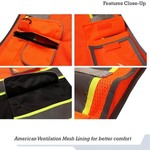Chaleco de Seguridad Ligero y Transpirable Personalizado, Certificado CE, Unisex, Alta Calidad - Product Image 4