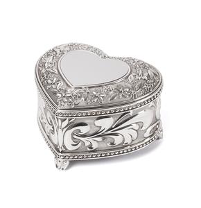 Nouvelle boîte à bijoux décorative en métal faite à la main de meilleure qualité avec verre antique pour la décoration de mariage - Product Image 1