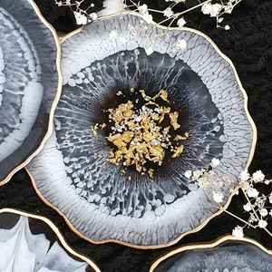 Sous-verre en résine de qualité supérieure, surface lisse, style bohème, écologique, fait à la main, décoration de table basse - Product Image 6