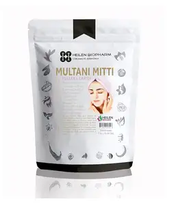 高品质海伦生物制药Multani Mitti 200转基因草药面部护肤印度产品