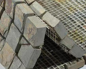 Tuiles de mosaïque en <span class=keywords><strong>ardoise</strong></span> de couleur naturelle mélangée - Surface fendue, écologiques, tuiles carrées de 1x1 pouce <span class=keywords><strong>pour</strong></span> les murs extérieurs et intérieurs - Product Image 4