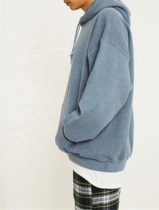 Sudadera clásica de algodón de 300 g/m² con efecto lavado ácido. Sudadera con capucha de forro polar premium de 500 g/m². Sudadera con Capucha de Bajo MOQ - Product Image 2