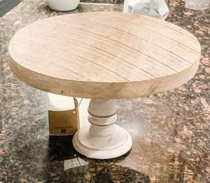 แท่นวางชาร์คิวรีแบบยืนถาดไม้อาคาเซียสูงแบบฐานวางเค้กสำหรับเสิร์ฟเค้กและผลไม้ - Product Image 2