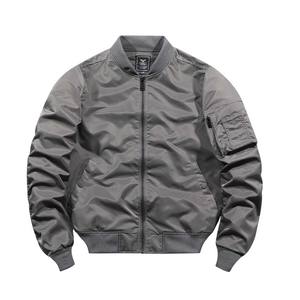 2024 hommes hiver classique design personnalisé haute qualité bombe veste/blanc nylon imperméable prix de gros propre logo veste de rue - Product Image 3