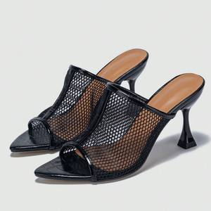 Chaussures à talons hauts pour femme, sandales de soirée à strass, escarpins de mariée, chaussures de bal, talons de mode - Product Image 5