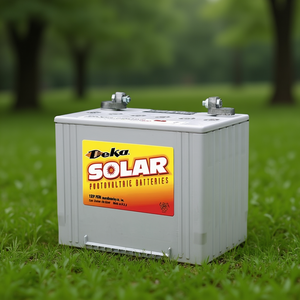 Batterie au gel plomb-acide scellée 12V 74AH pour système solaire, voiturettes de golf et onduleurs par Mk Battery - Product Image 2