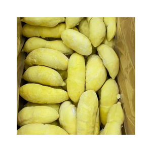 Durian congelado, carne de Durian , Durian congelado 100% azúcar natural fruta natural rebanada de Durian Premium, Durian congelado Premium cremoso - Product Image 6