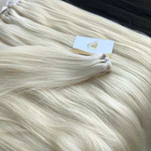 Las mejores extensiones de cabello humano virgen peruano Remy sin procesar de un solo donante para salones, blanqueador permanente fácil de teñir - Product Image 4