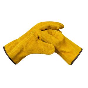 Gants de travail en cuir de vachette pleine paume et demi-main, haute qualité, prix usine, pour jardinage et mécanique, en cuir de vachette pleine fleur, pour travaux de raccordement et de découpe - Product Image 6