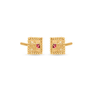 Pendientes de Aro de Oro de 14k para Mujer con Diamantes y Perlas - Chapados en Oro Blanco y Amarillo Rosa - Product Image 4