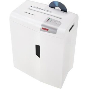 Déchiqueteuse de papier HSM Shredstar X6pro P-5 blanc/argent, découpe efficace en particules pour agrafes, pinces à papier, cartes de crédit, CD/DVD - Product Image 4