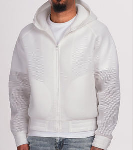 Vente en gros Vestes pour hommes coupe-vent confortables et souples en maille respirante personnalisées avec fermeture éclair complète Doublure en toile Sherpa Style décontracté Hiver devant - Product Image 4