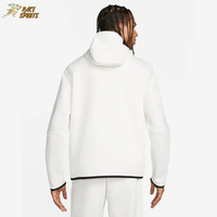 Survêtements de sport pour hommes personnalisés en coton 100% écologique de qualité supérieure blancs pour l'hiver 2024, coupe classique