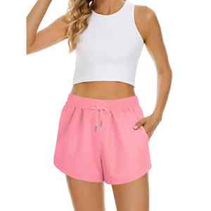 Shorts de sport décontractés d'été pour femmes, shorts en molleton français pour femmes, shorts de gym pour femmes - Product Image 1
