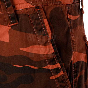 Pantalones cortos Cargo informales de verano para hombre, de algodón de secado rápido, multibolsillo, estilo deportivo, medio elástico, calle alta, patrón sólido, lona de invierno - Product Image 3