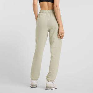 Pantalon de survêtement d'hiver écologique 100% coton éponge polaire à cordon de serrage pour femmes de grande taille - Product Image 3