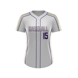 Top Trending Nueva llegada Ropa de entrenamiento Conjunto de uniforme de béisbol 100% Poliéster hecho Conjunto de uniforme de béisbol transpirable para la venta - Product Image 1