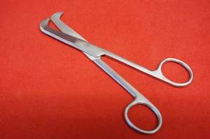 Tijeras umbilicales Schumacher profesionales de acero inoxidable alemán 6,25 "Instrumentos de cirugía ginecológica - Product Image 2