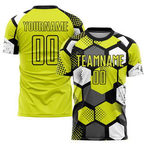 Camisetas de fútbol personalizadas más vendidas, uniforme de fútbol transpirable que absorbe la humedad rápida, ropa de equipo Premium para partidos y entrenamiento - Product Image 4