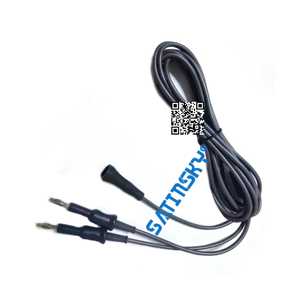 Compatible Reusable Bipolar Forceps Cable Temperature Sterilization, 4.0mm Banana <b>Plug</b> - Product Image 1
