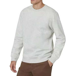 Sudaderas Extra Grandes para Hombre de Color Gris Claro de Alta Calidad, al Mejor Precio, Material Transpirable, Cuello Redondo, Ropa de Invierno - Product Image 2