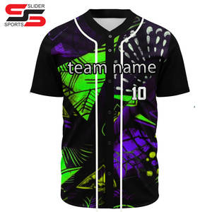 Uniforme de béisbol Nuevo diseño personalizado de alta calidad Ropa de béisbol y softbol 100% Kit de camiseta de béisbol de poliéster para ropa de equipo - Product Image 6