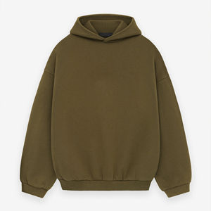 Sudaderas con capucha de algodón 100% de peso pesado para hombres y mujeres personalizadas, ropa de calle, sudadera de estilo de invierno a la moda - Product Image 4